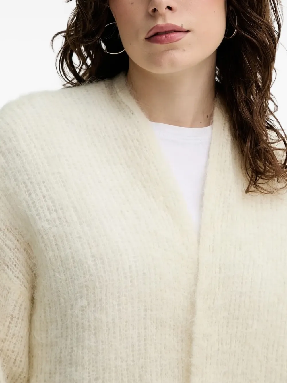 American Vintage Open-front Cardigan In Neutral