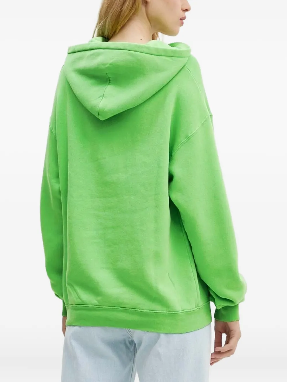 American Vintage Izubird hoodie van katoenblend - Groen