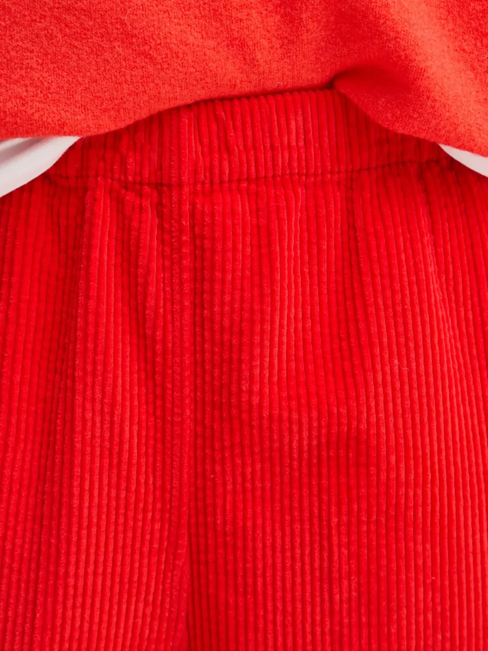 American Vintage Elastic-waistband Trousers In Red
