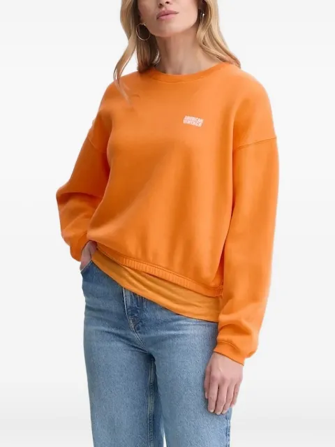 American Vintage crew-neck logo-print sweatshirt