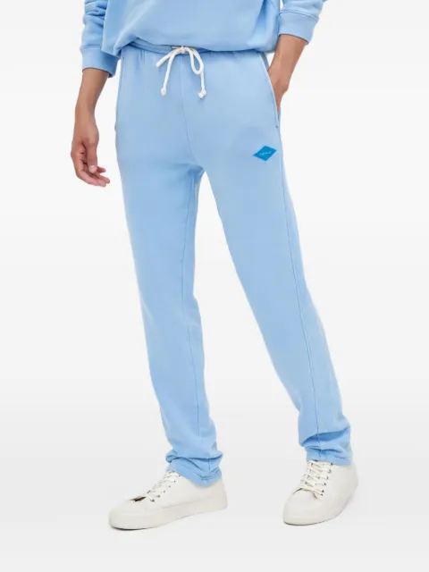 American Vintage Izubird logo-patch track pants