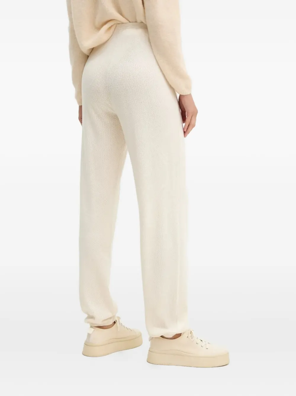 American Vintage Opengebreide trainingsbroek - Beige