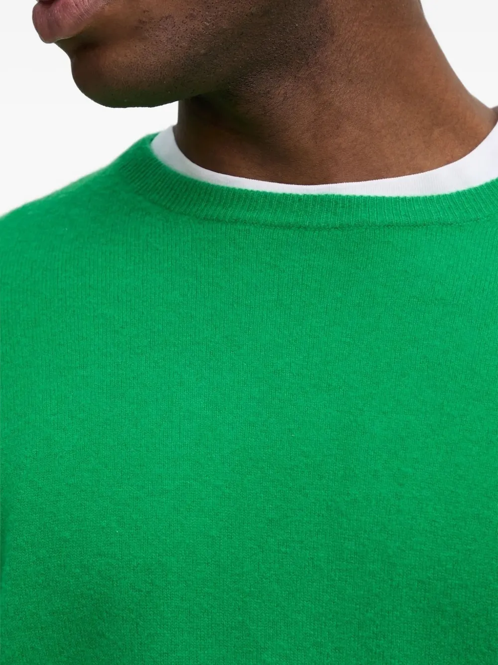 American Vintage crew-neck sweater Groen