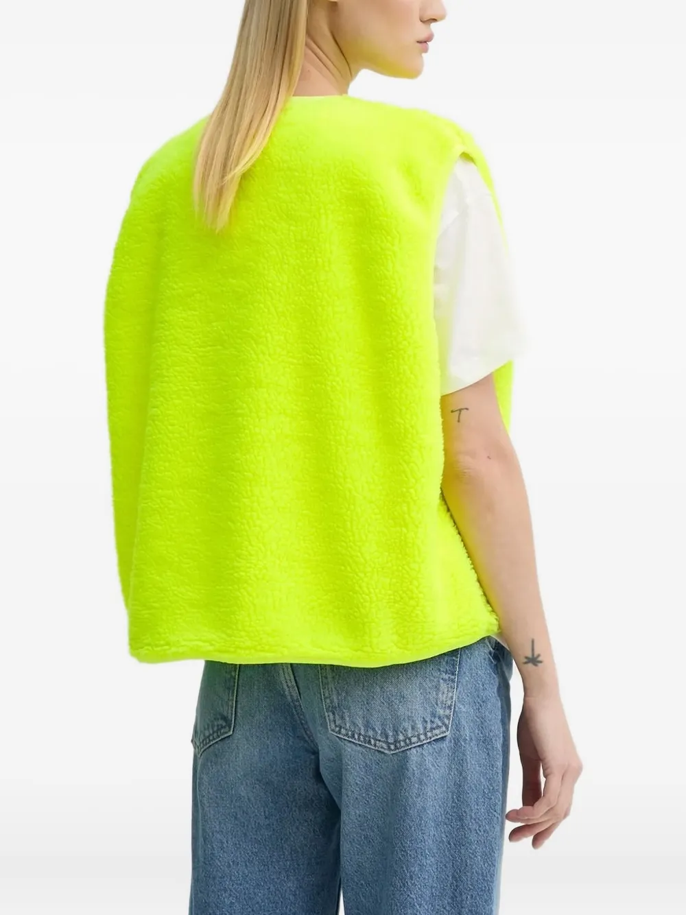 American Vintage fleece button-fastening vest | Waistcoats & Gilets | Image 2