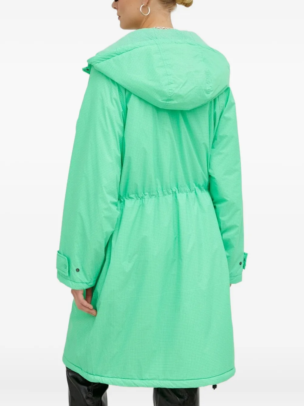 American Vintage grid-pattern hooded raincoat | Trench Coats & Raincoats | Image 2