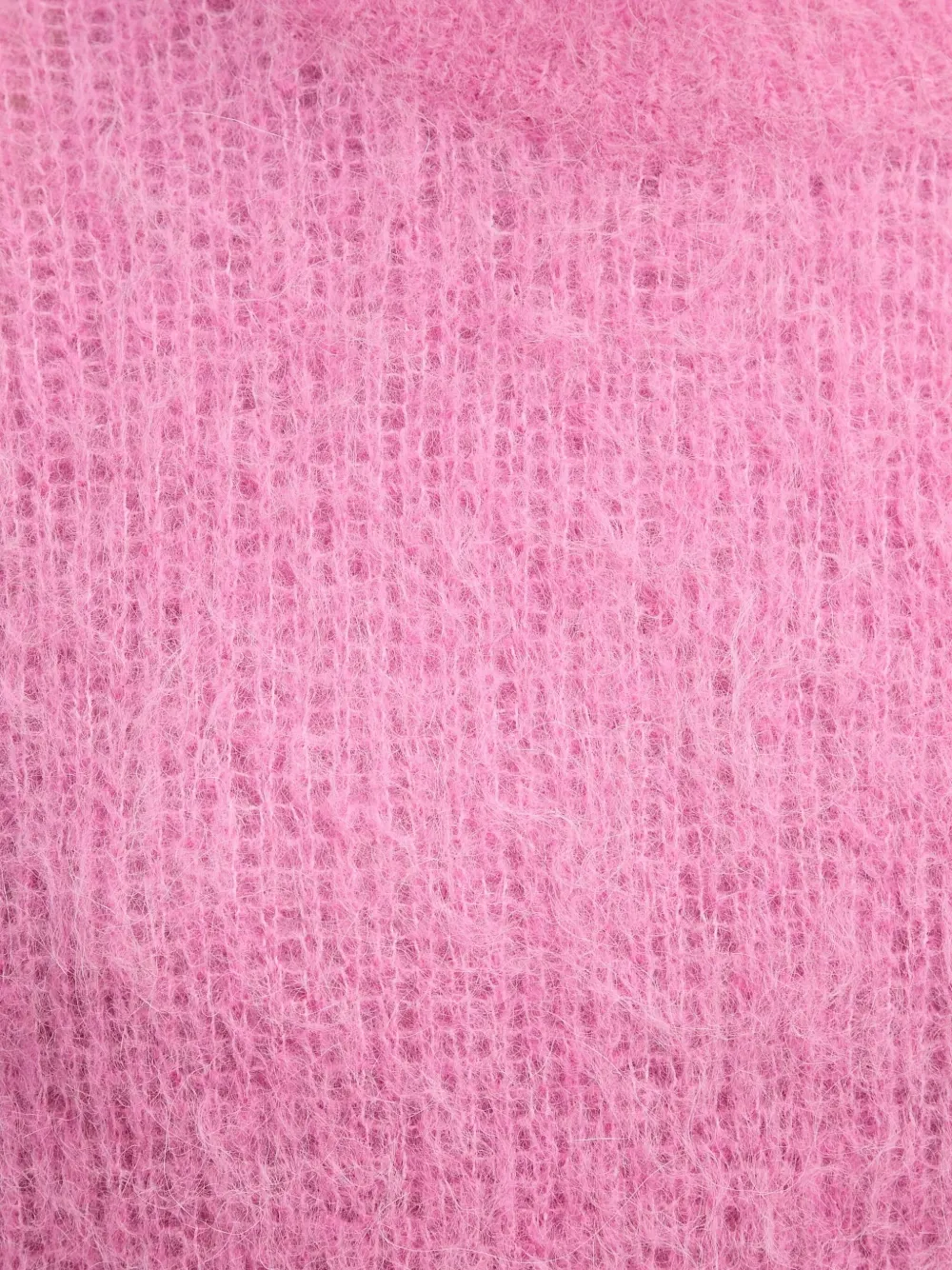 American Vintage Pluizige trui met ronde hals Roze