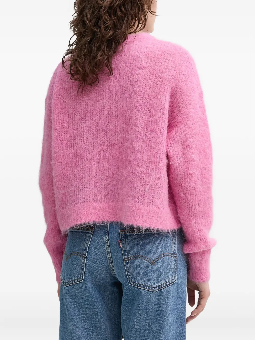 American Vintage fluffy crew-neck jumper | Knitted Sweaters | Image 2