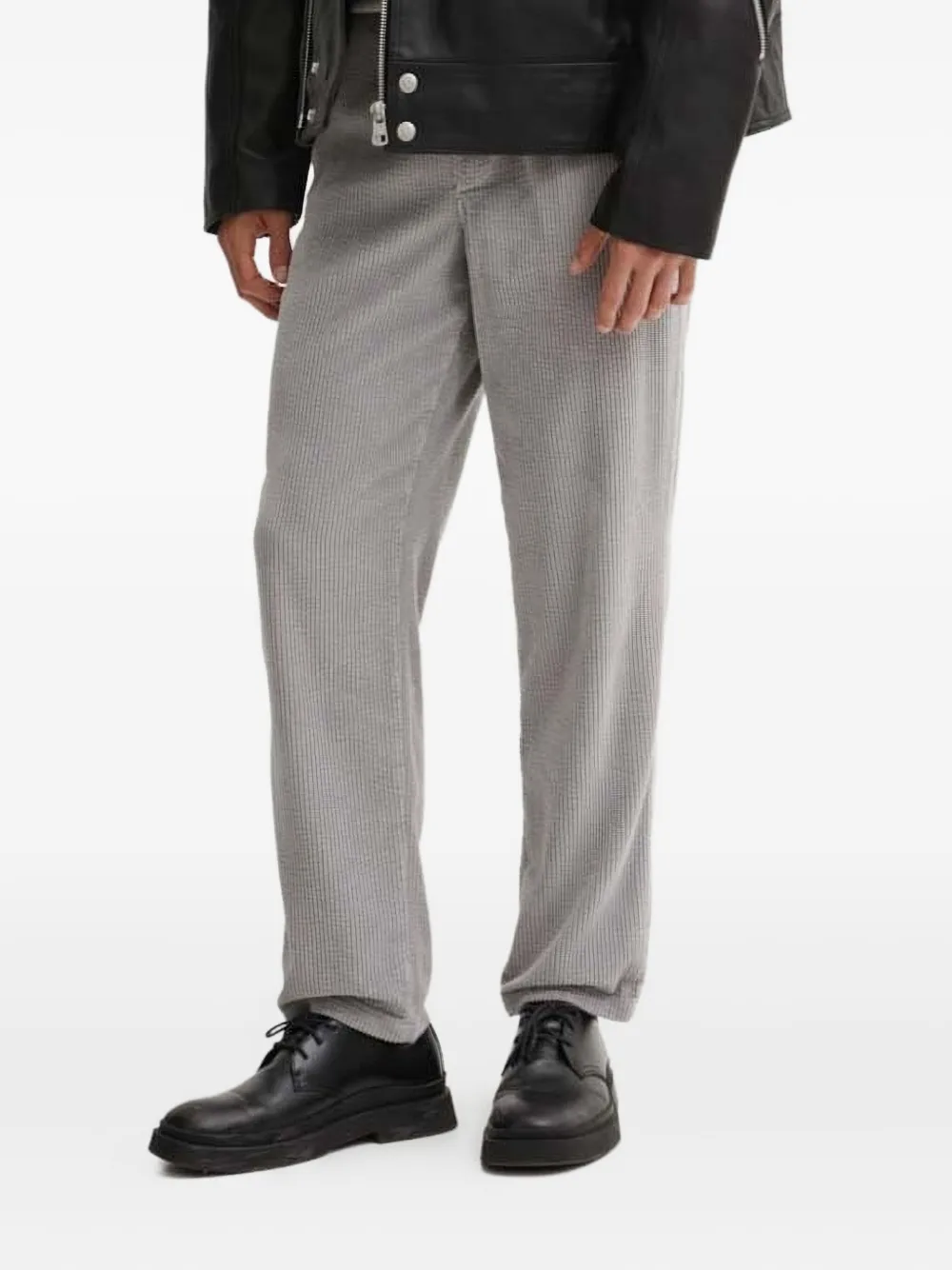 American Vintage Ribfluwelen broek Grijs