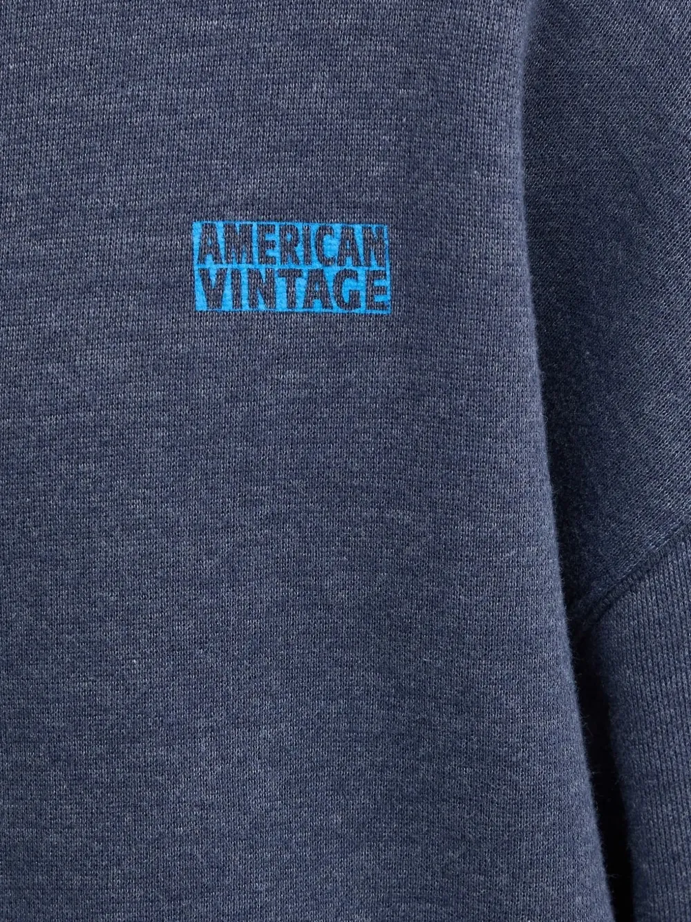 American Vintage Doven hoodie Blauw