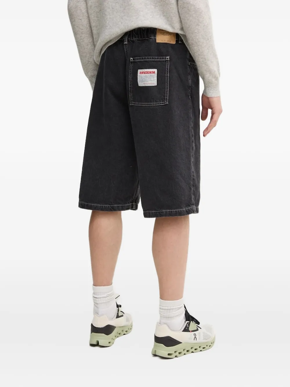 American Vintage Yopday denim shorts - Zwart