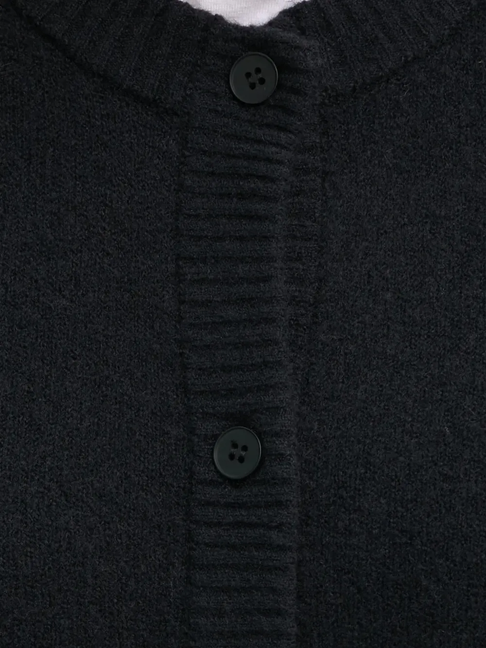 American Vintage Button-front Cardigan In Black