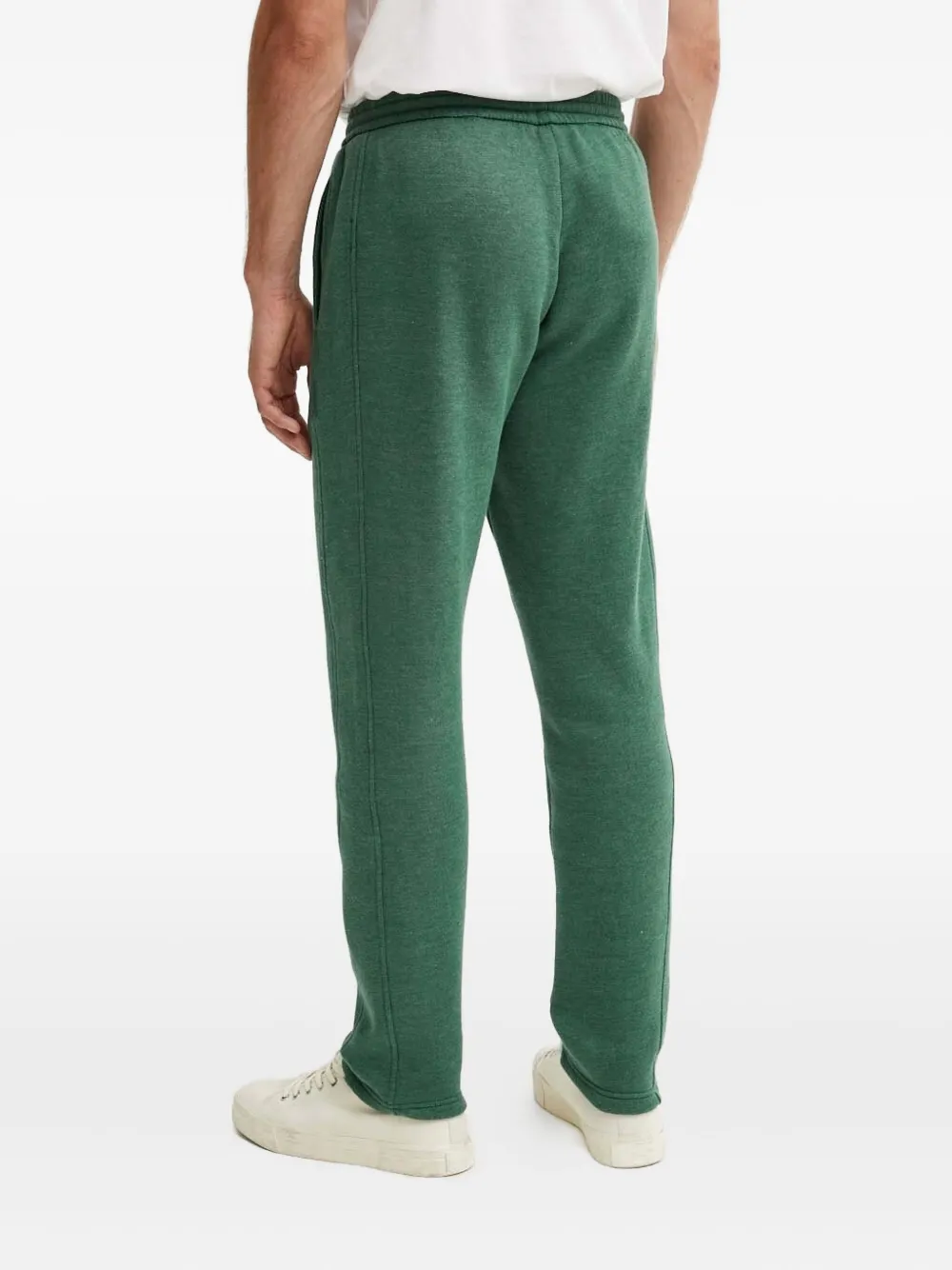 American Vintage Joggingbroek met logoprint - Groen