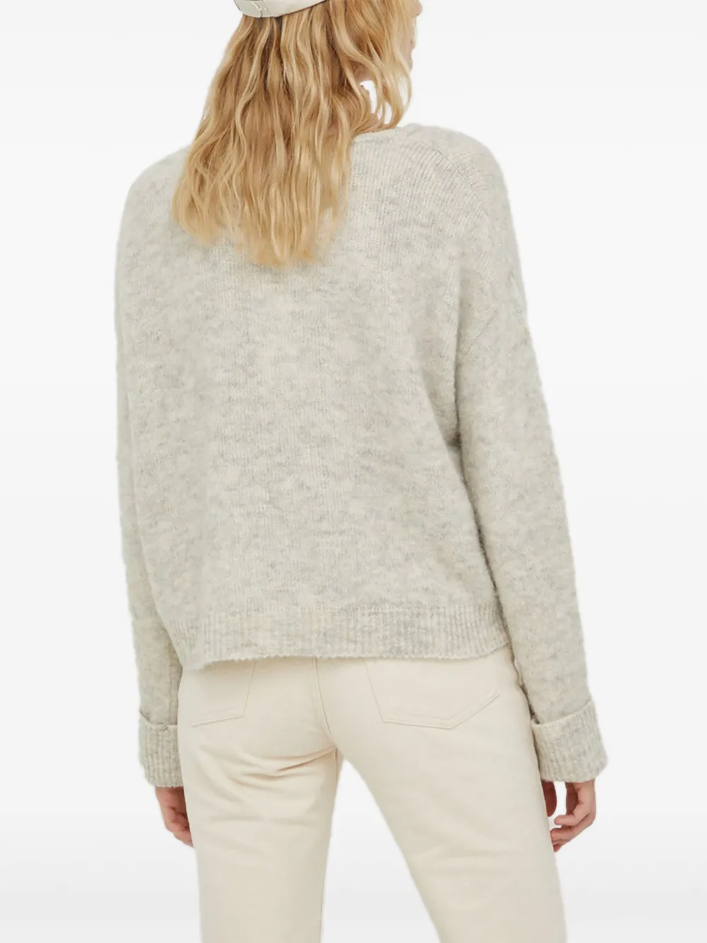 American Vintage East V-neck sweater | Knitted Sweaters | Image 2