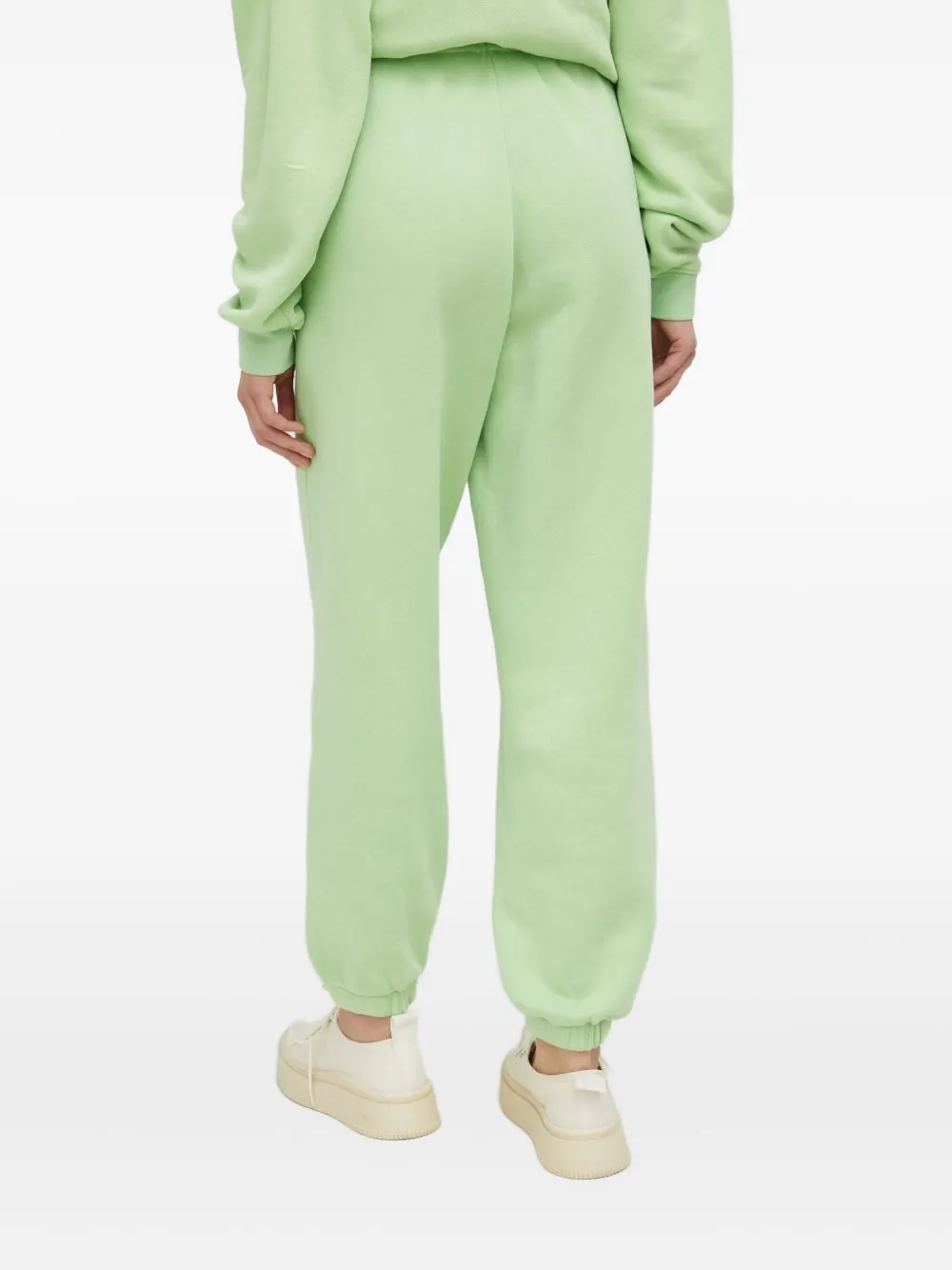 American Vintage Trainingsbroek met elastische cuffs - Groen