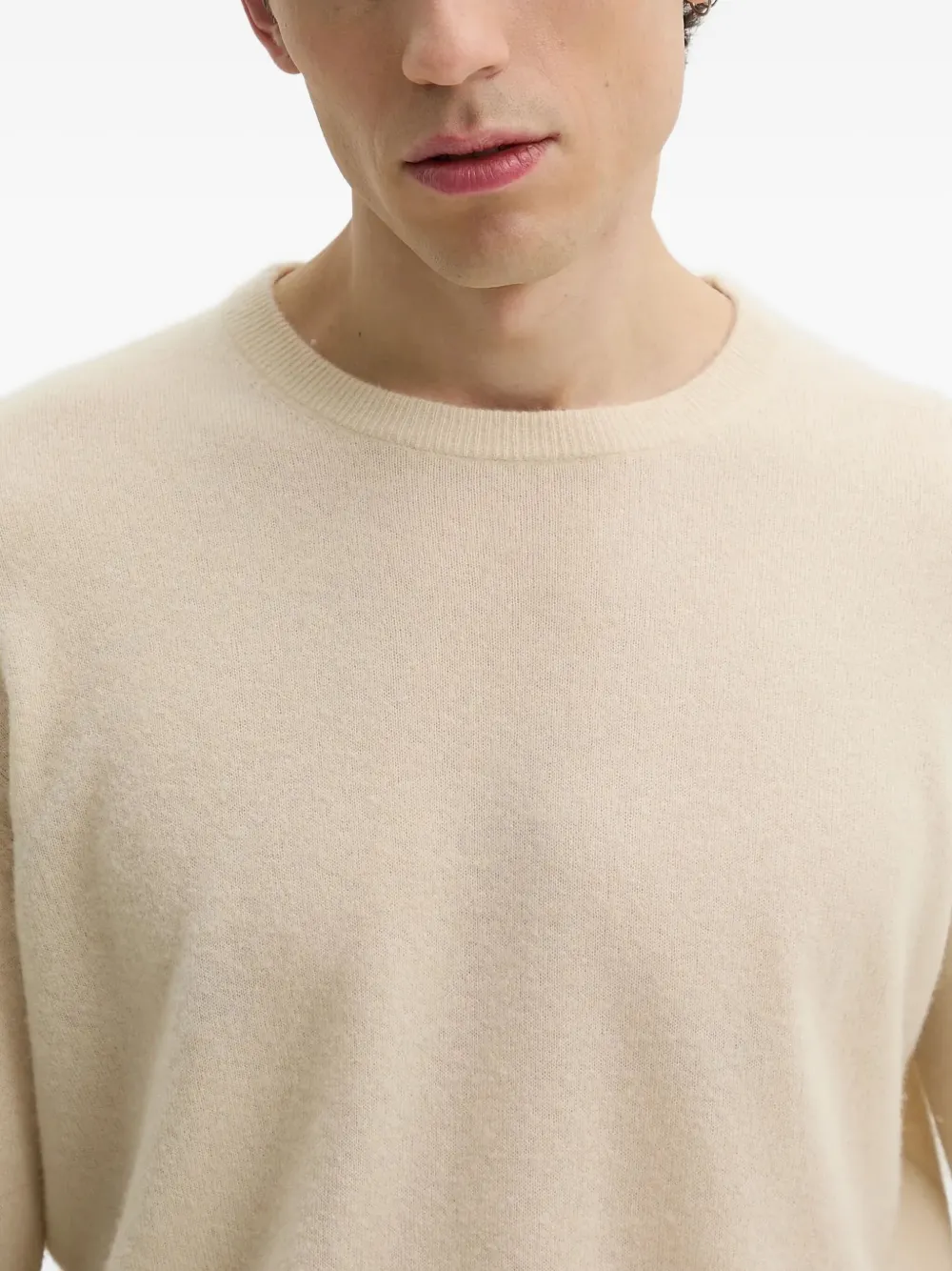 American Vintage Trui met ronde hals Beige