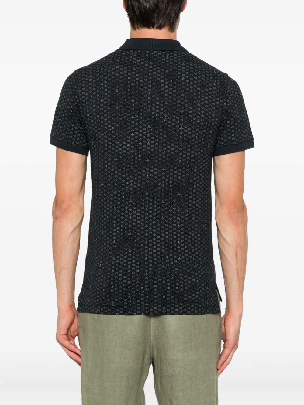 Vivienne Westwood cotton polo shirt Blauw
