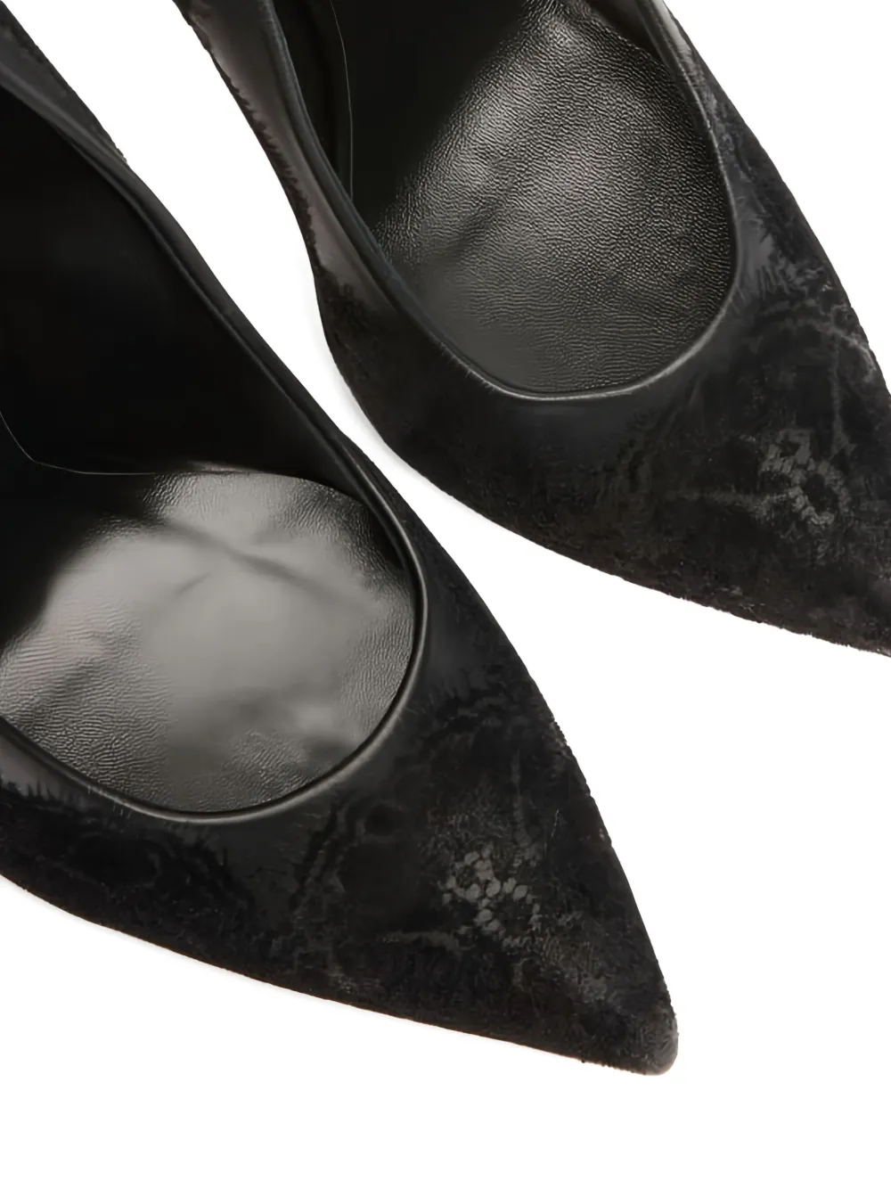 Casadei 120 mm Blade Lingerie pumps met hak Zwart
