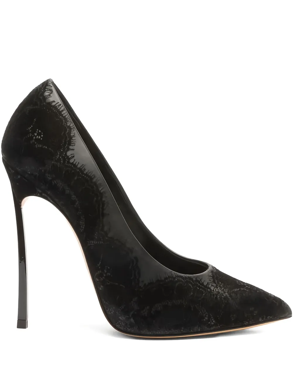 Casadei 120 mm Blade Lingerie pumps met hak Zwart
