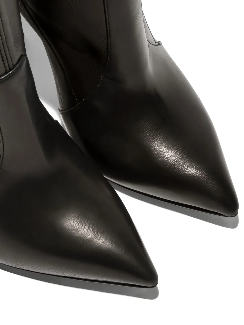 Casadei 115 mm Blade enkellaarzen Zwart
