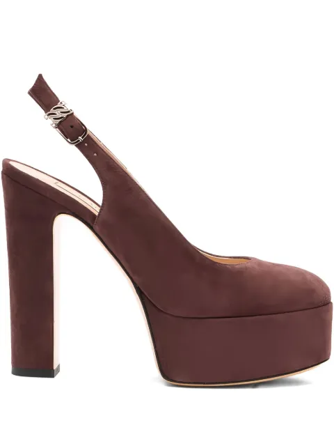 Casadei zapatillas Patty con plataforma de 130mm