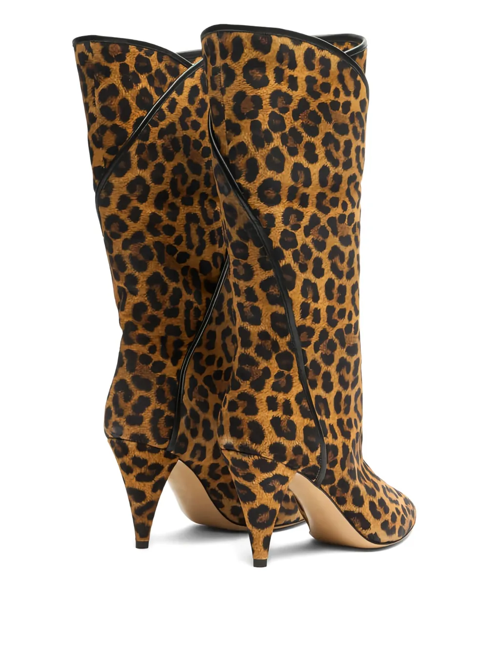Casadei Venus laarzen met luipaardprint Bruin