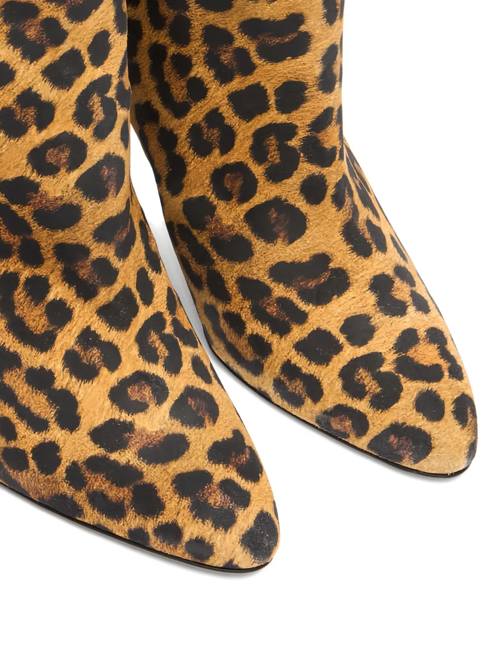 Casadei Venus laarzen met luipaardprint Bruin