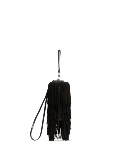 Casadei Pon Pon clutch bag