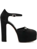 Casadei 130mm Patty platform pumps - Black