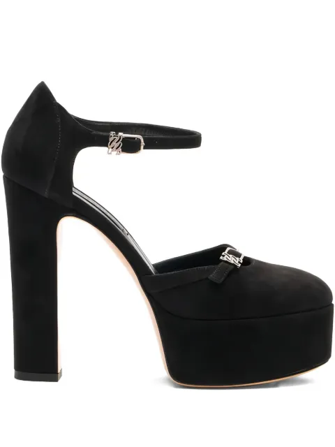 Casadei 130mm Patty platform pumps