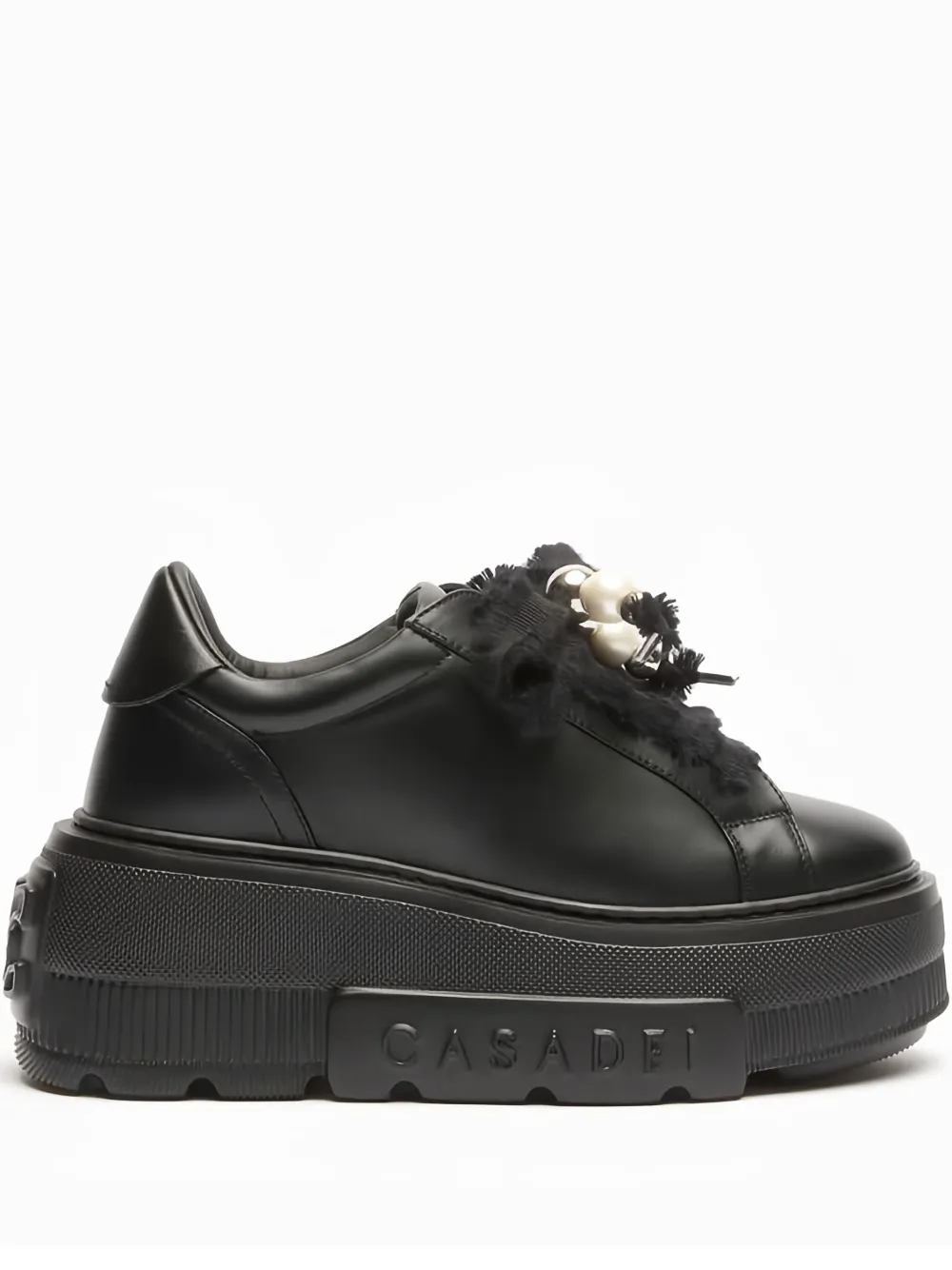 Casadei Nexus platform sneakers Black
