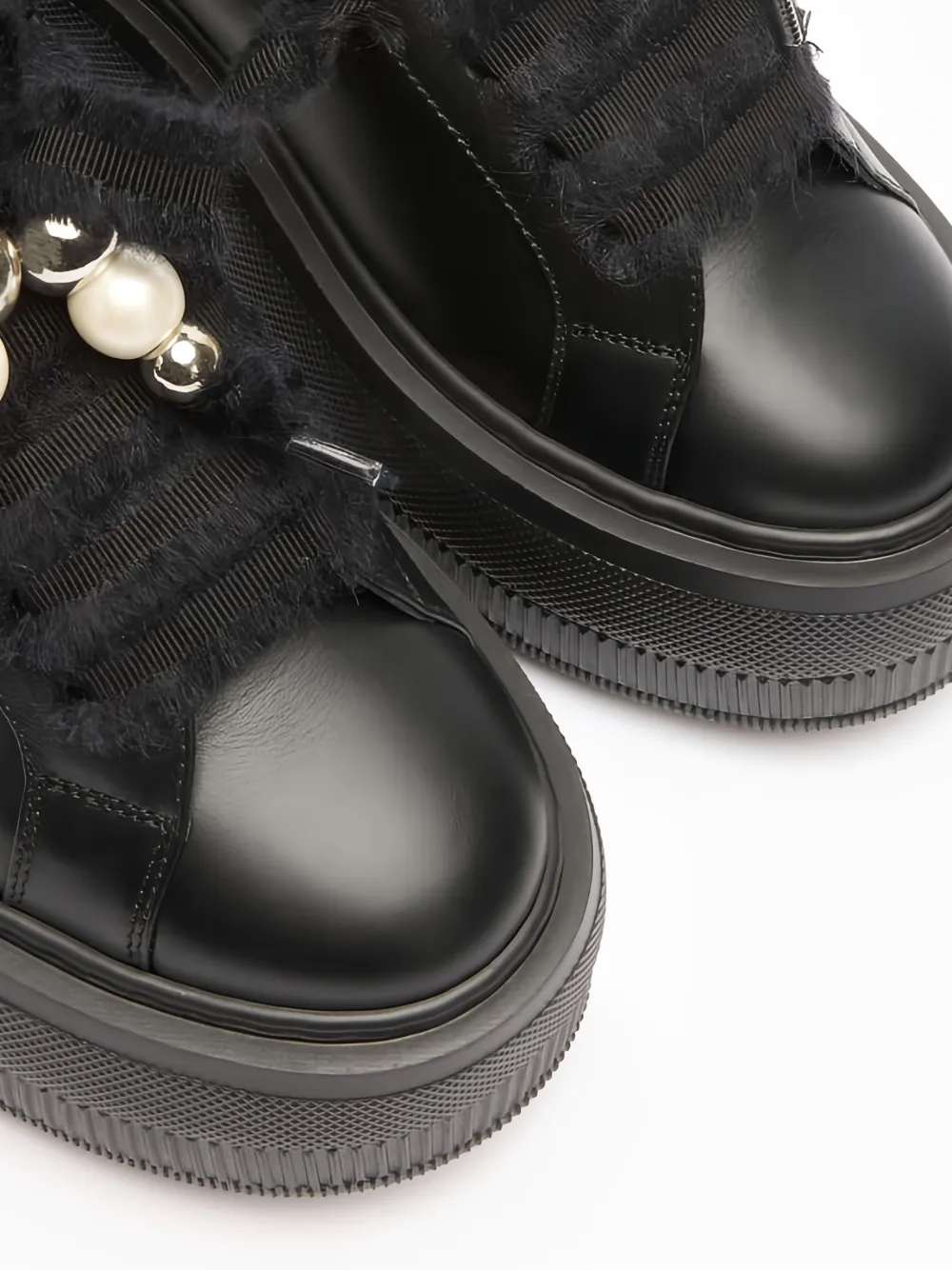 Casadei Nexus platform sneakers Black