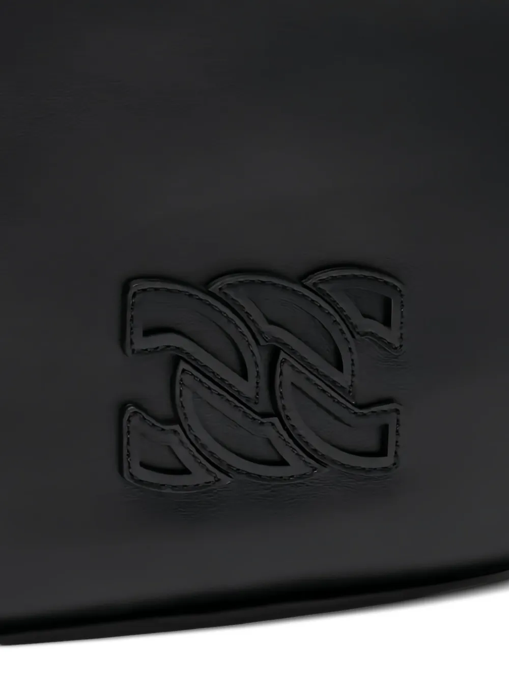 Casadei Vandome geknoopte leren schoudertas Zwart