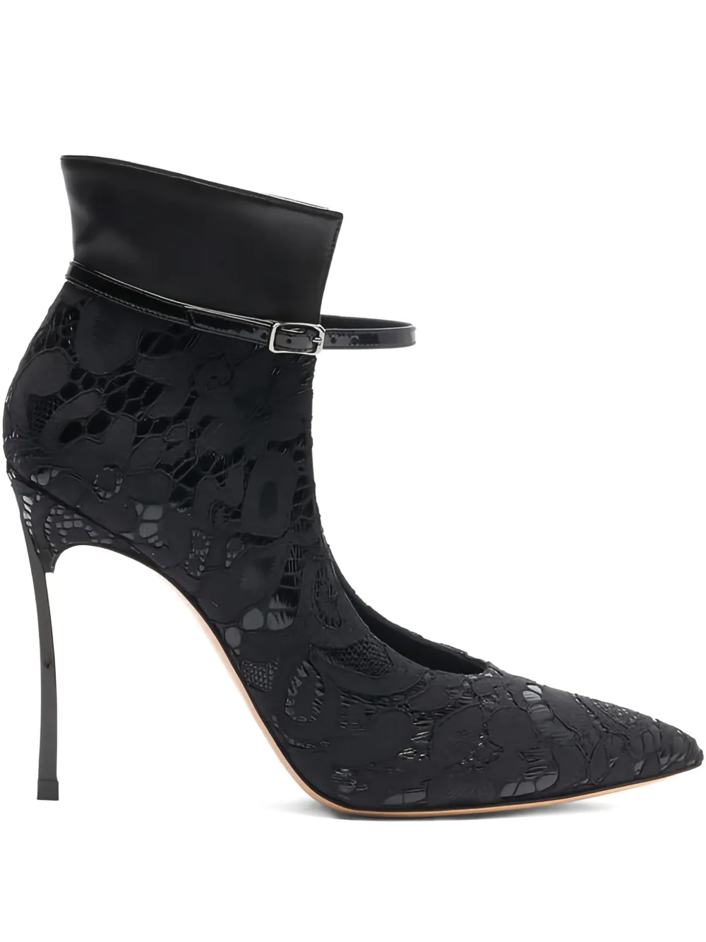 Casadei 100mm Blade Liberty pumps Black