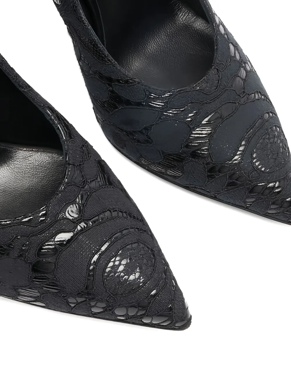 Casadei 100mm Blade Liberty pumps Black
