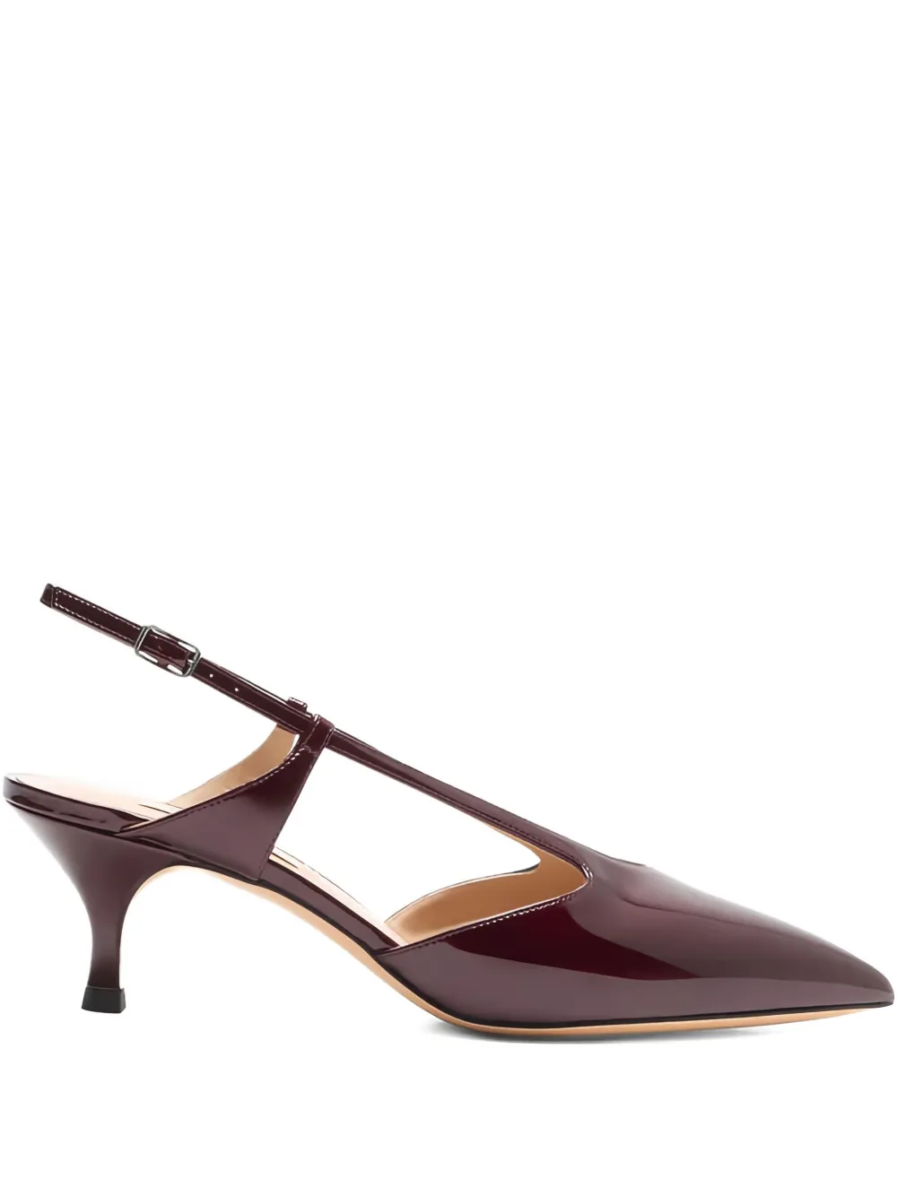 Casadei 50 mm Julia slingback pumps Rood