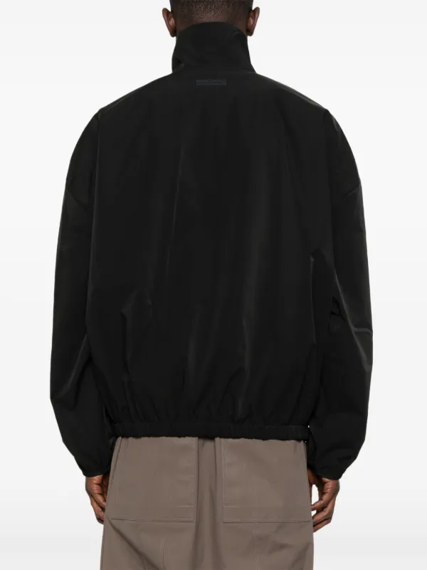 FEAR OF GOD ESSENTIALS logo-embroidered Jacket | Black