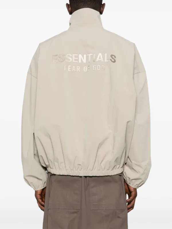 ESSENTIALS FEAR OF GOD ジャケット Gray Full Zip Jacket by Fear of God ESSENTIALS on Sale