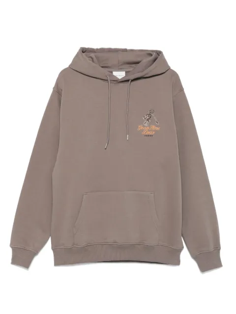 Drôle De Monsieur logo-embroidered hoodie