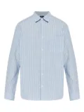 A.P.C. striped button-up shirt - Blue