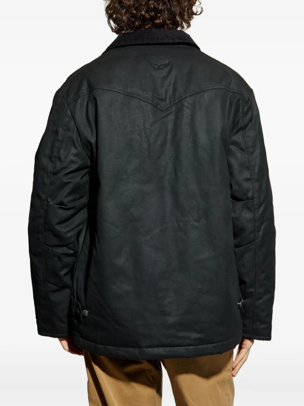 Zadig&Voltaire Jack met vlakken Zwart