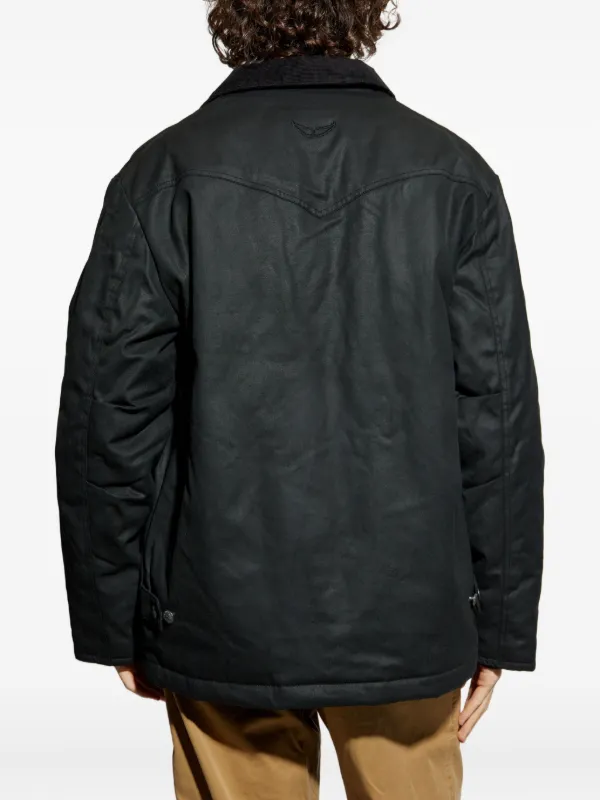 Zadig&Voltaire Panelled button-up Jacket | Black | FARFETCH PL