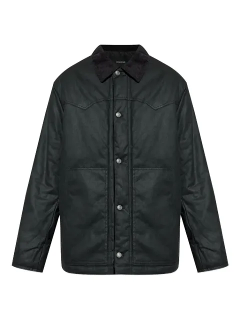 Zadig&Voltaire panelled button-up jacket