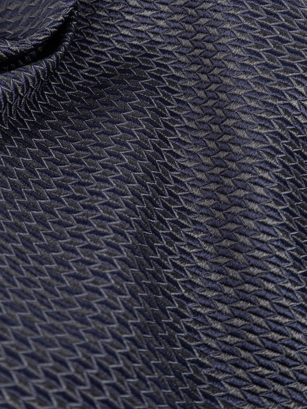 Giorgio Armani Pochet met textuur Blauw