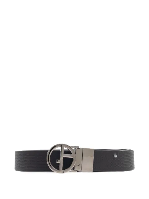 Giorgio Armani logo-buckle belt