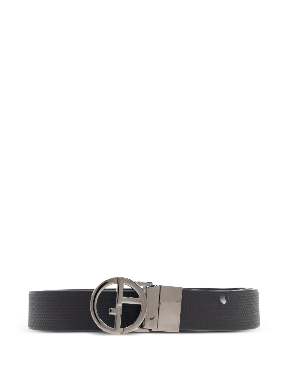 Giorgio Armani Riem met logogesp Zwart