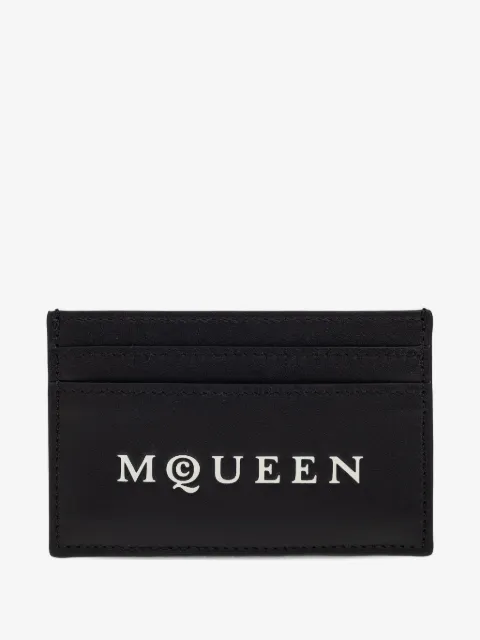 Alexander McQueen logo-print cardholder