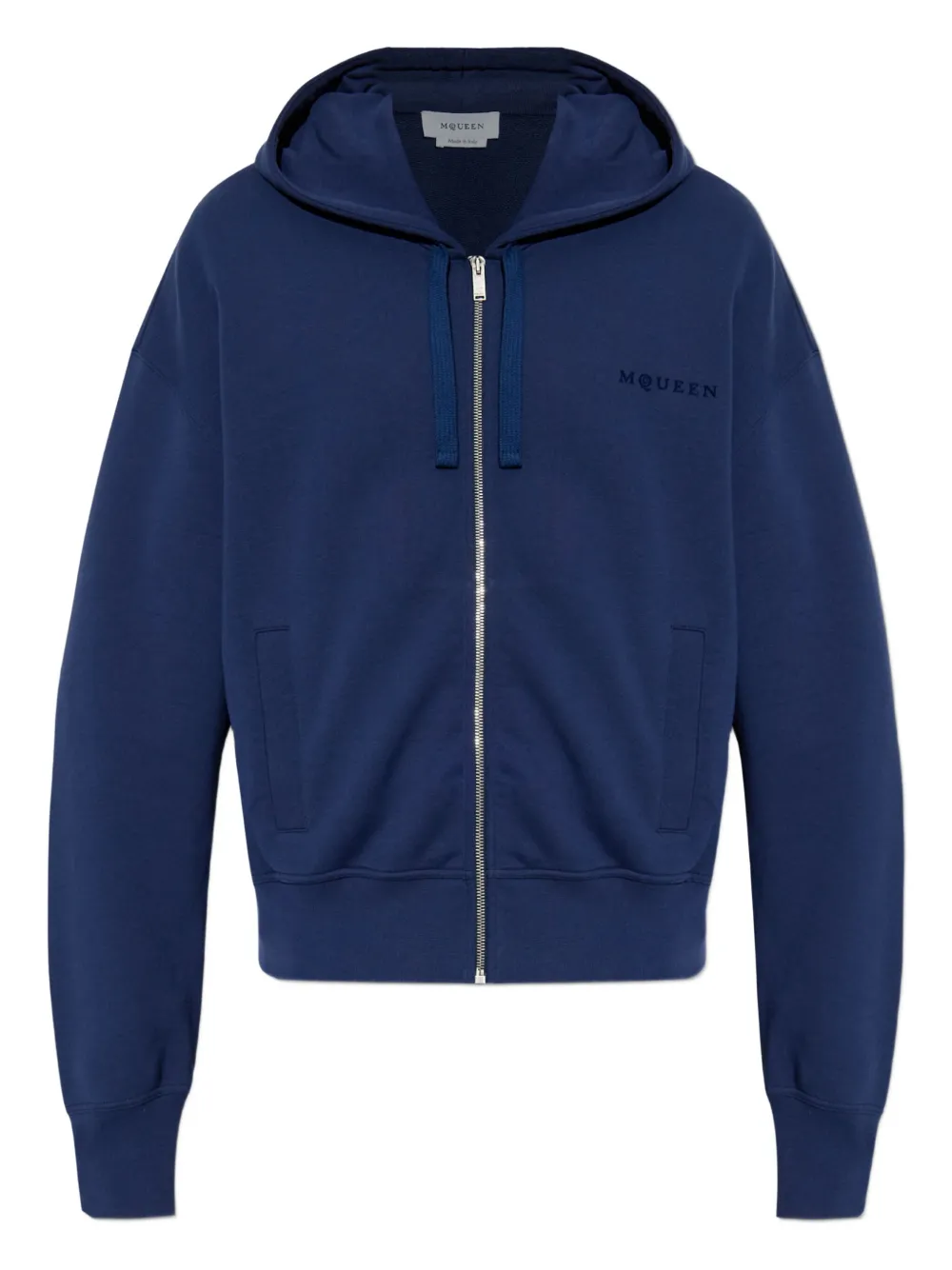 Alexander McQueen Sweater met rits Blauw
