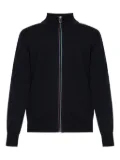 PS Paul Smith zip-front high-collar sweatshirt - Black