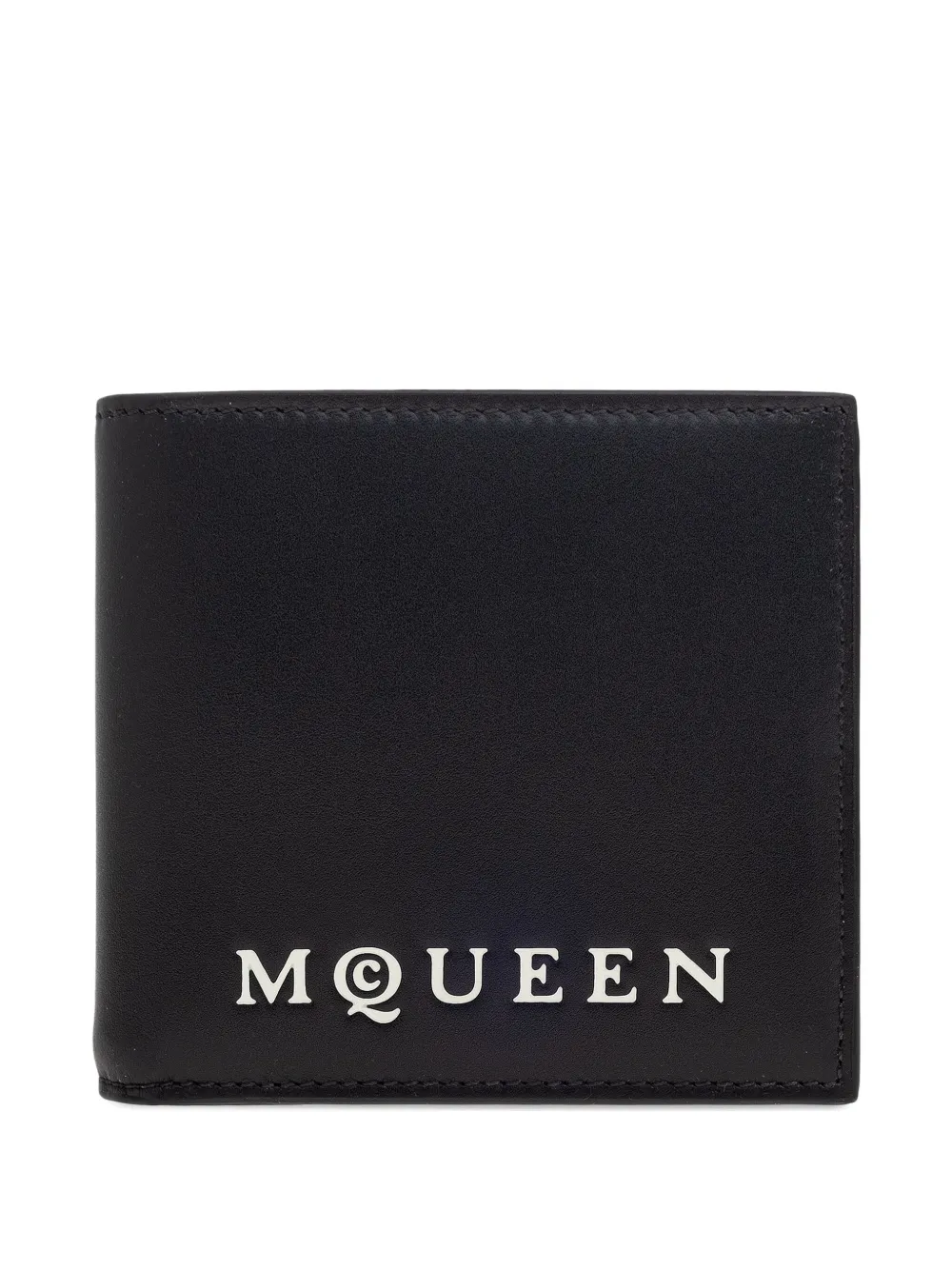 Alexander McQueen logo-lettering bi-fold wallet | Black | Image 1