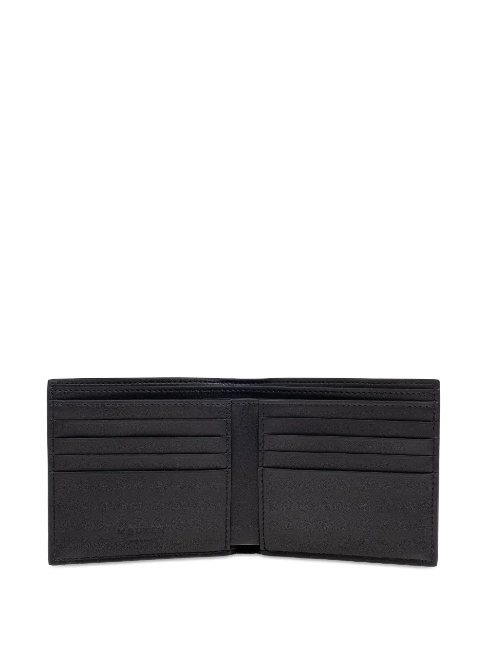 Alexander McQueen Portemonnee met logo Zwart